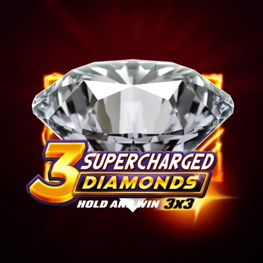 3 Supercharged Diamonds: Hold and Win game tile